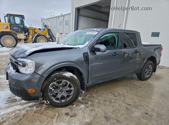 3FTTW8F99PRA77380 2023 FORD MAVERICK Gray Przód lewy