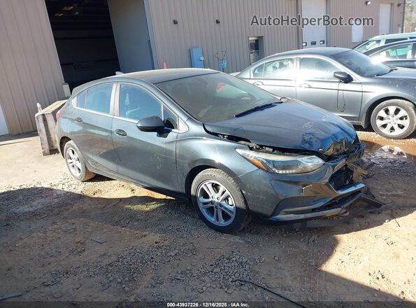 3G1BE6SM4JS529404 2018 CHEVROLET CRUZE Черный Передняя правая четверть