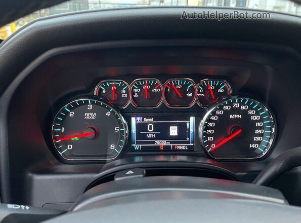 3GCPCSEJ6HG129354 2017 CHEVROLET ALL MODELS White Widok zestawu wskaźników
