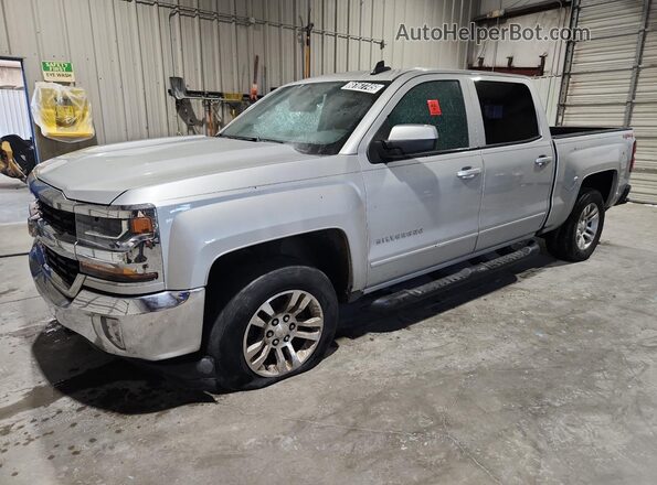 3GCUKREC1GG220109 2016 CHEVROLET 1500 Серебряный Передняя левая четверть