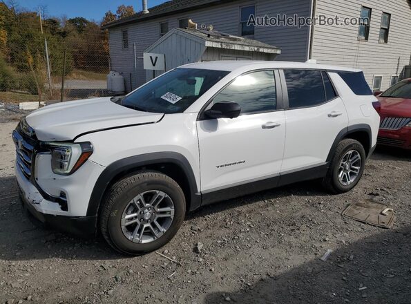 3GKALMEG9TL145753 2026 GMC TERRAIN White Przód lewy