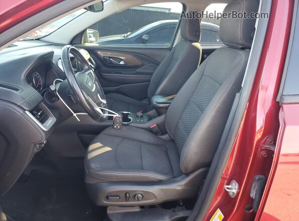 3GKALMEV0KL382337 2019 GMC TERRAIN Красный Вид салона спереди