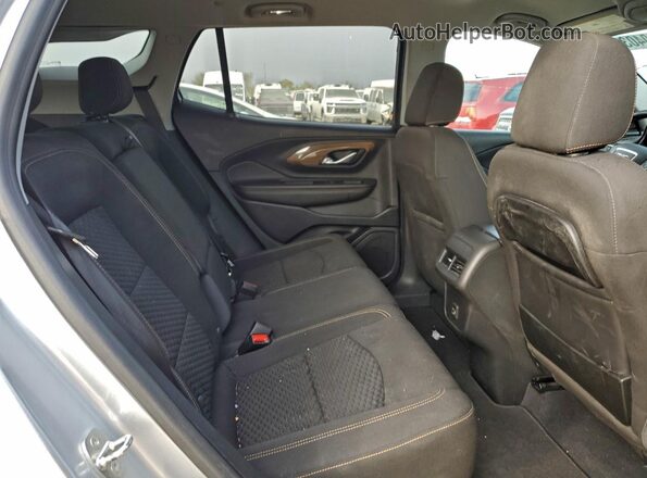 3GKALMEV1ML398260 2021 GMC TERRAIN Серебряный Вид задней части салона