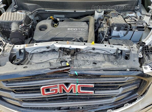 3GKALMEV1ML398260 2021 GMC TERRAIN Серебряный Вид подкапотного пространства