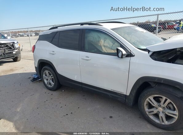 3GKALMEV3ML396364 2021 GMC TERRAIN Белый Вид щитка приборов