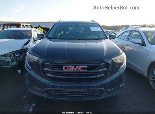 3GKALMEV4ML313329 2021 GMC TERRAIN Black Widok wnętrza z tyłu