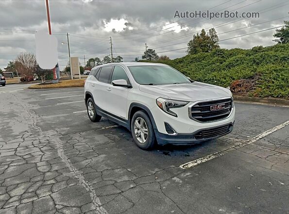 3GKALMEV5LL279111 2020 GMC TERRAIN White Przód lewy