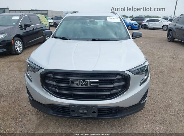 3GKALMEV5ML348218 2021 GMC TERRAIN Silver Вид щитка приладів