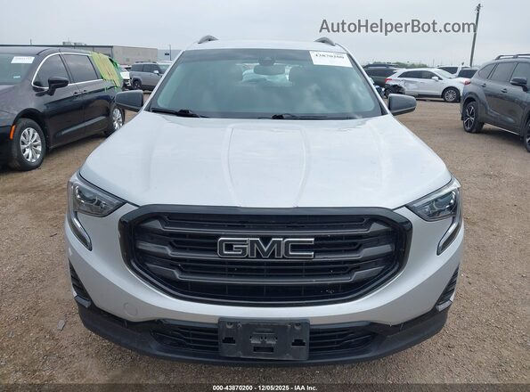 3GKALMEV5ML348218 2021 GMC TERRAIN Silver Вид спереду