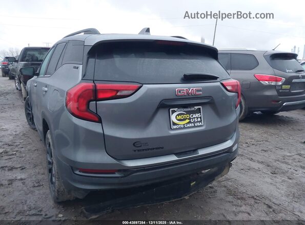 3GKALMEV7ML357521 2021 GMC TERRAIN Серый Задняя левая четверть
