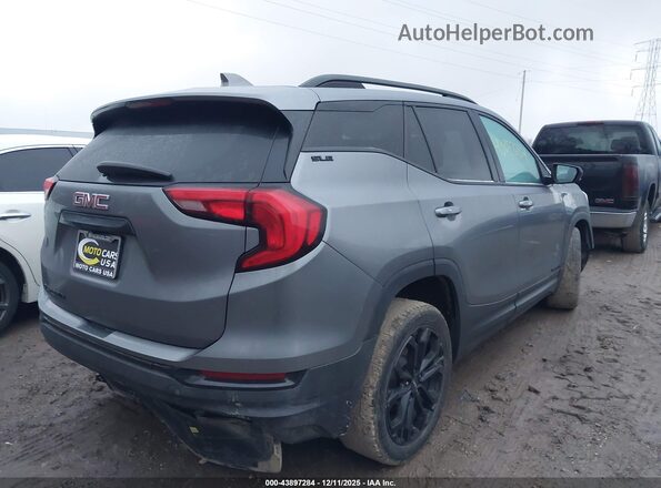 3GKALMEV7ML357521 2021 GMC TERRAIN Серый Задняя правая четверть