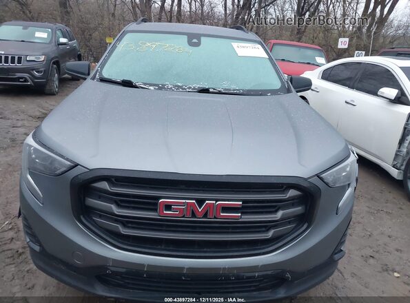 3GKALMEV7ML357521 2021 GMC TERRAIN Серый Вид щитка приборов