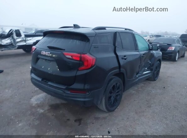 3GKALMEVXML349462 2021 GMC TERRAIN Black Задня права чверть