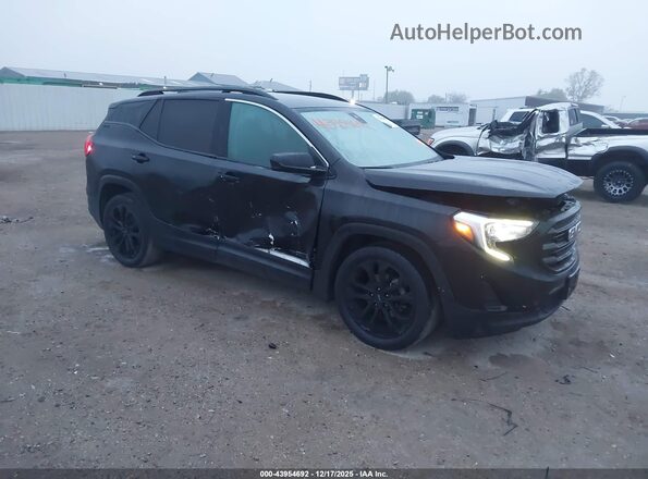 3GKALMEVXML349462 2021 GMC TERRAIN Black Вид спереду
