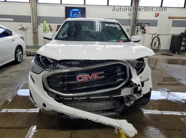 3GKALMEVXML358937 2021 GMC TERRAIN Белый Вид спереди