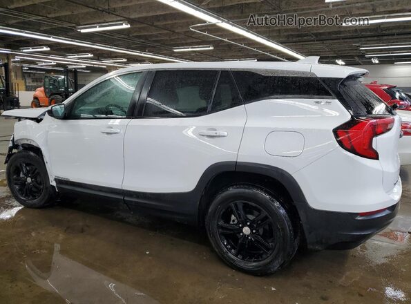 3GKALMEVXML358937 2021 GMC TERRAIN Белый Задняя левая четверть