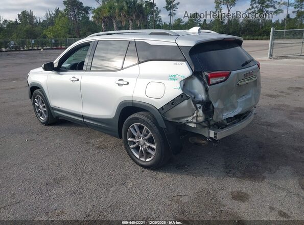 3GKALPEV2NL190049 2022 GMC TERRAIN Silver Tył lewy
