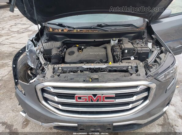 3GKALPEV3ML382966 2021 GMC TERRAIN Серый Вид сзади