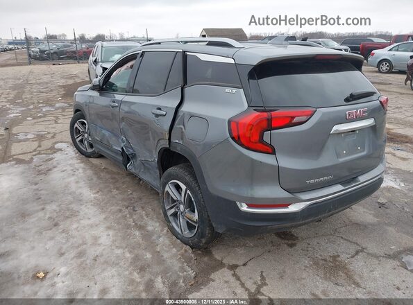 3GKALPEV3ML382966 2021 GMC TERRAIN Серый Задняя левая четверть