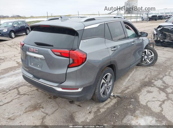 3GKALPEV3ML382966 2021 GMC TERRAIN Серый Задняя правая четверть