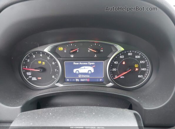 3GKALPEV3ML382966 2021 GMC TERRAIN Серый Вид задних сидений