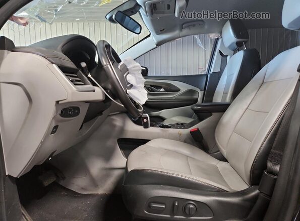3GKALPEV4LL146812 2020 GMC TERRAIN Black წინა სალონის ხედი