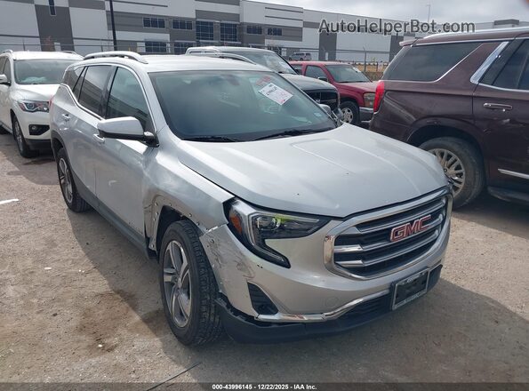 3GKALPEV5JL225614 2018 GMC TERRAIN Серый Передняя правая четверть