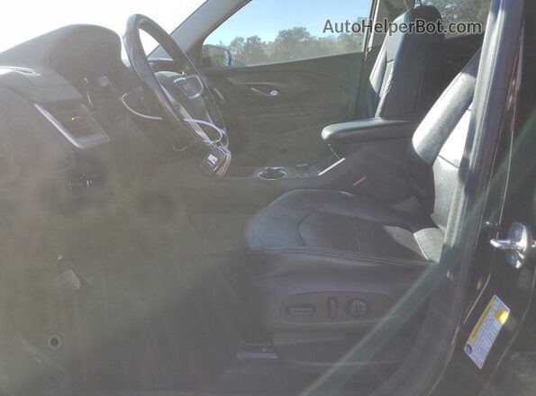 3GKALPEX0KL384480 2019 GMC TERRAIN Черный Вид салона спереди