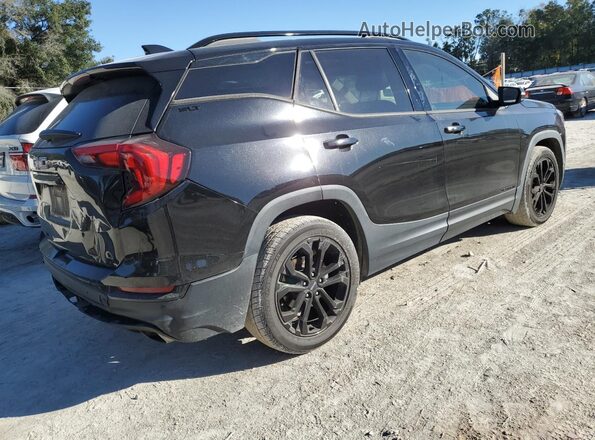 3GKALPEX0KL384480 2019 GMC TERRAIN Черный Задняя правая четверть