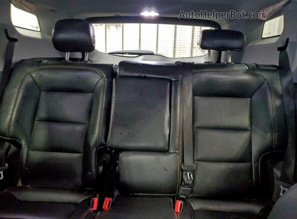 3GKALREU6JL165989 2018 GMC TERRAIN Белый Вид задних сидений