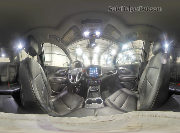 3GKALREU6JL165989 2018 GMC TERRAIN Белый Панорамный вид салона 360°