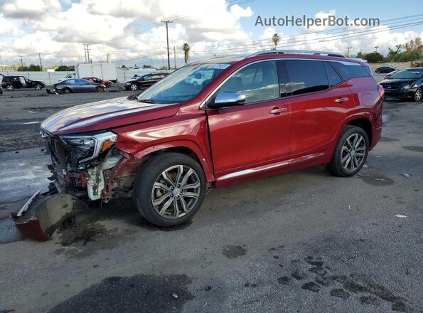 3GKALSEX7JL318901 2018 GMC TERRAIN Красный Передняя левая четверть