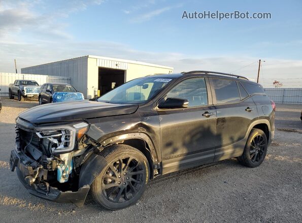 3GKALTEG3PL168638 2023 GMC TERRAIN Black Vista tres cuartos delantera izquierda