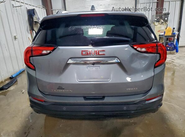 3GKALTEV2ML345724 2021 GMC TERRAIN Gray Հետևի տեսք