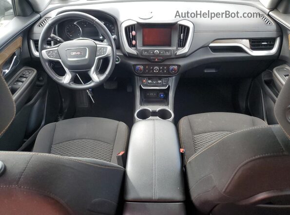 3GKALTEV4ML366302 2021 GMC TERRAIN Белый Вид панели приборов