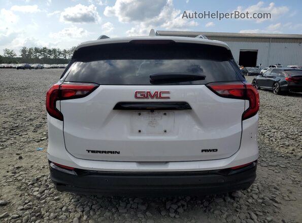 3GKALTEV4ML366302 2021 GMC TERRAIN Белый Вид сзади