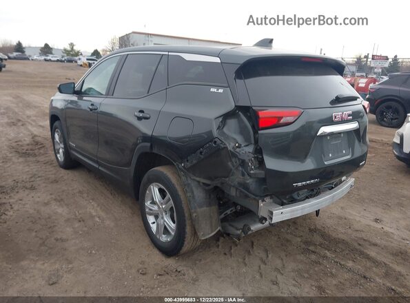 3GKALTEV7ML385698 2021 GMC TERRAIN Серый Задняя левая четверть