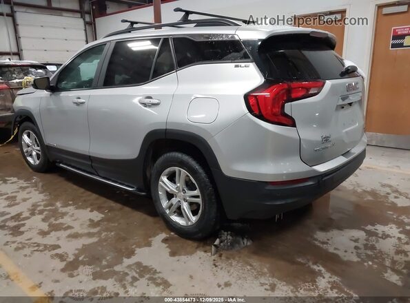 3GKALTEV8ML374502 2021 GMC TERRAIN Серебряный Задняя левая четверть