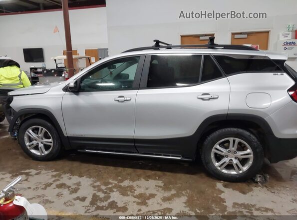 3GKALTEV8ML374502 2021 GMC TERRAIN Серебряный Панорамный вид салона 360°