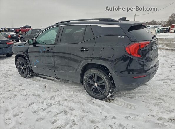3GKALTEVXML317203 2021 GMC TERRAIN Черный Задняя левая четверть