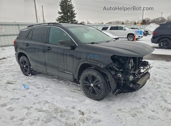 3GKALTEVXML317203 2021 GMC TERRAIN Черный Передняя правая четверть