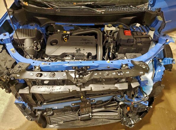 3GKALUEG8TL135604 2026 GMC TERRAIN Синий Вид подкапотного пространства
