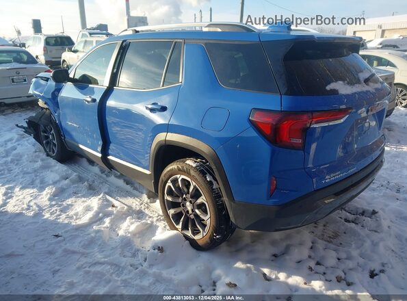 3GKALUEGXSL223018 2025 GMC TERRAIN Синий Задняя левая четверть