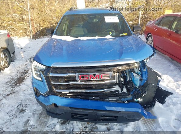 3GKALUEGXSL223018 2025 GMC TERRAIN Синий Вид щитка приборов