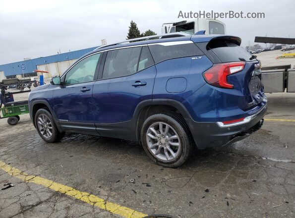 3GKALVEG0PL117030 2023 GMC TERRAIN Blue უკანა მარცხენა