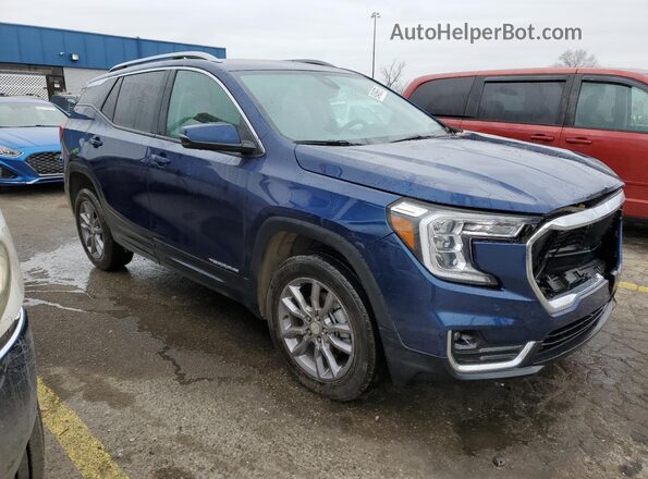 3GKALVEG0PL117030 2023 GMC TERRAIN Blue წინა მარჯვენა