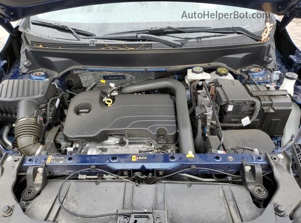 3GKALVEG0PL117030 2023 GMC TERRAIN Blue ძრავის განყოფილების ხედი