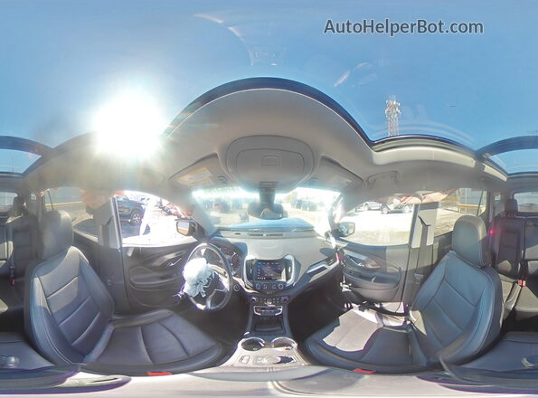 3GKALVEG2RL133667 2024 GMC TERRAIN Синий Панорамный вид салона 360°