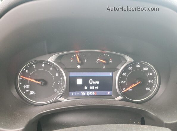 3GKALVEV1LL143080 2020 GMC TERRAIN Синий Вид щитка приборов