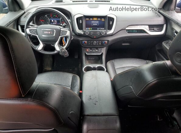 3GKALVEV1LL143080 2020 GMC TERRAIN Синий Вид панели приборов